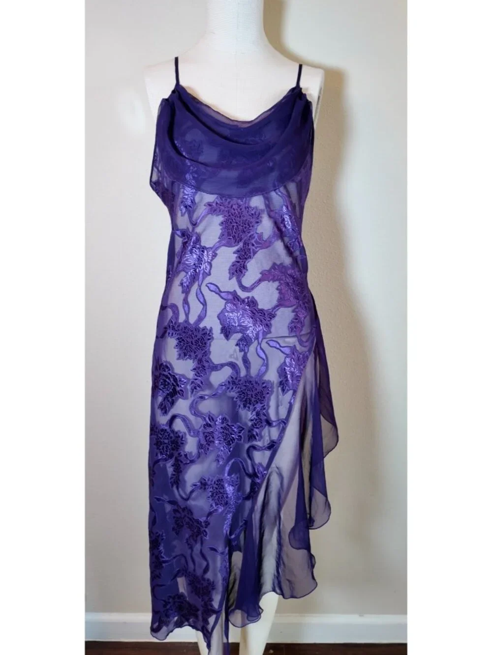 Vintage Victorias Secret Purple nightgown size Small - Picture 2 of 6